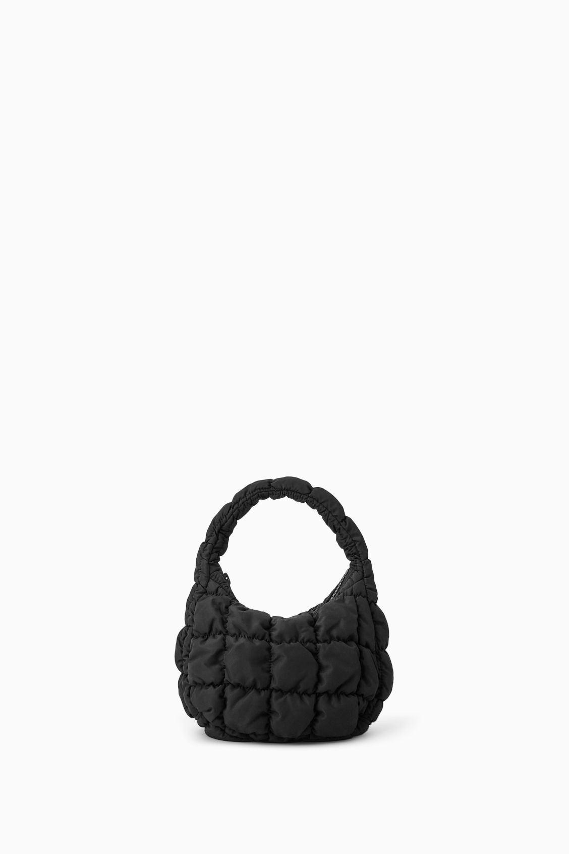 COS QUILTED BAG - BLACK - MICRO