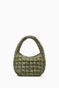 COS Quilted Bag - Khaki Green - Mini