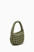 COS Quilted Bag - Khaki Green - Mini