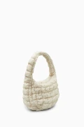 COS Quilted Bag - Stone - Mini