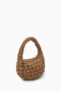 COS Quilted Bag - Light Brown - Mini