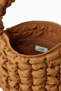 COS Quilted Bag - Light Brown - Mini