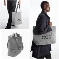 COS TOTE - DARK GREY - 55 X 32 X 32 CM