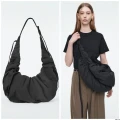 COS CANOPY CROSSBODY - BLACK - OVERSIZED