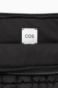 COS Quilted Laptop Case - Black - One Size
