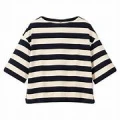 UNIQLO Sweater - Black Stripe - Size S