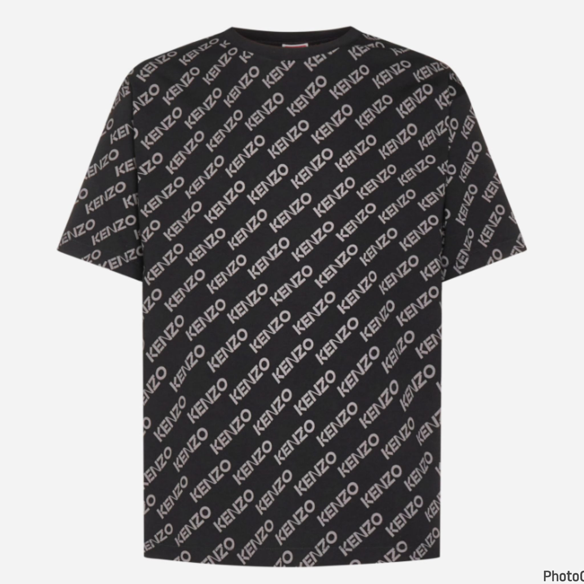 KENZO Monogram T-shirt Men - FC65TS4244SO.99J / Black - Size M