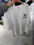 KENZO Crest Logo T-shirt Men - FC65TS415ASY.01 / White - Size M