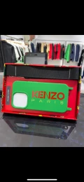 KENZO PHONE CASE WITH LONG STRAP - GRASS GREEN - 13 PRO