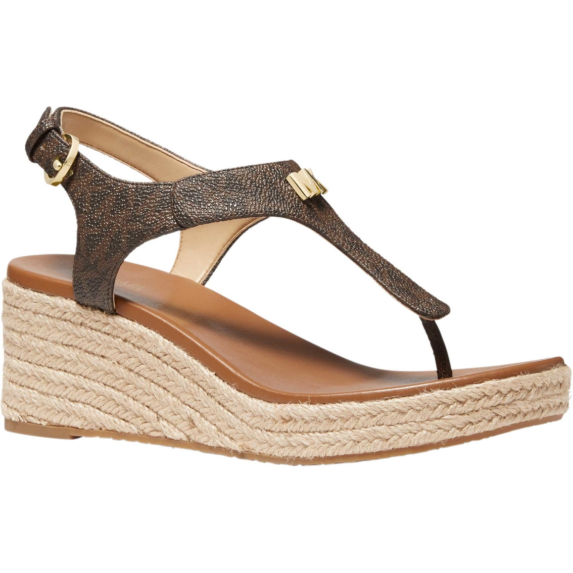 Michael Kors Laney Wedge - 40T0LAMS2B / Brown - Size US6/UK3