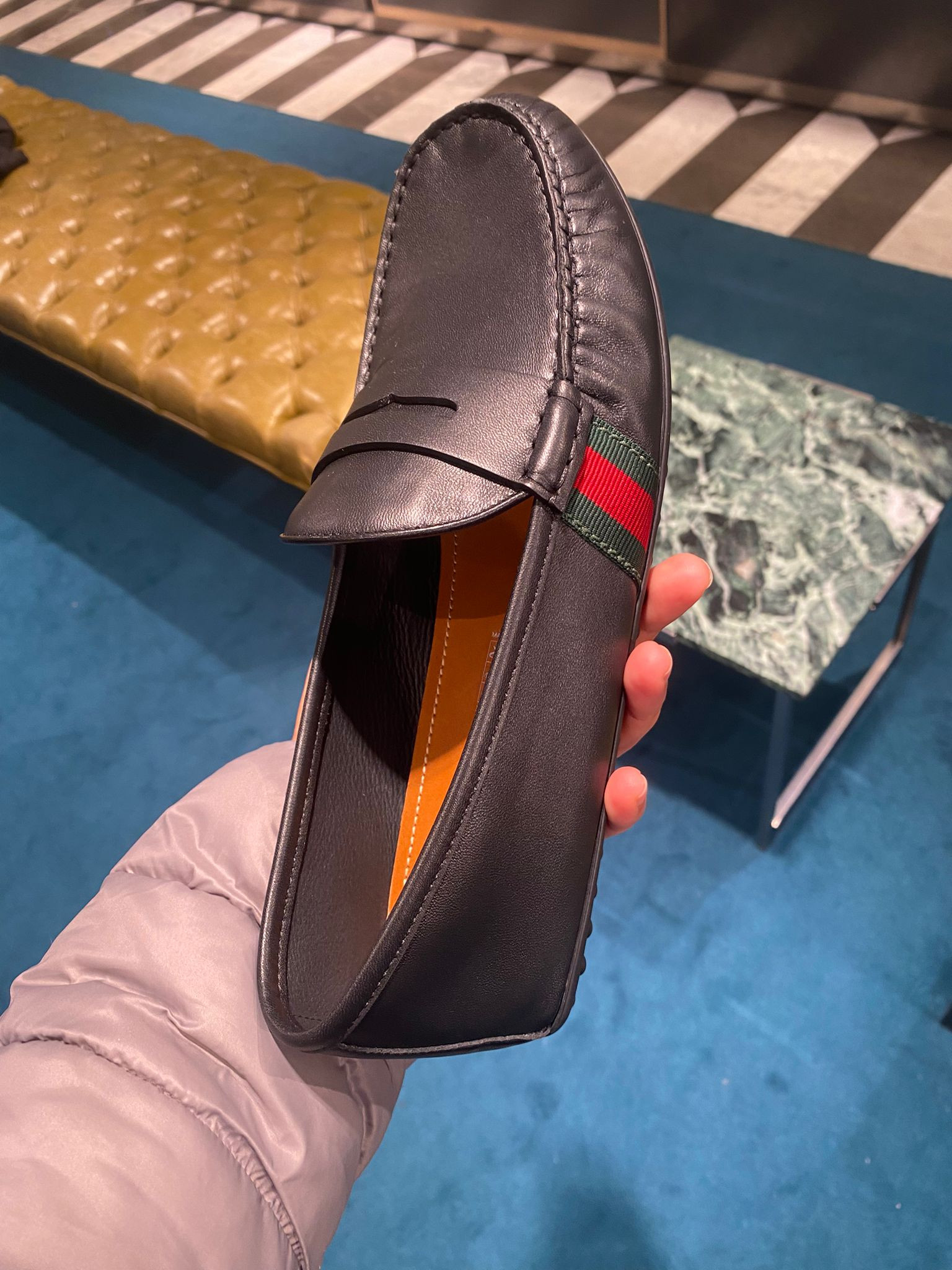 GUCCI Men Shoe - Black - UK10