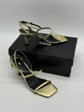 DKNY Christy Heel - Metallic Nappa Gold - US 8.5/ UK 6/ EUR 39