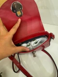 Longchamp Cavalcade Crossbody - Rouge - 10063HND545 / 16 X 13 X 5 CM