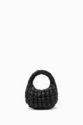 COS Quilted Bag Leather - Black - Micro