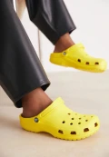 CROCS Unisex Classic Clogs - Yellow - Size US M4/W6 / Eur 36-37 / UK M3/W4