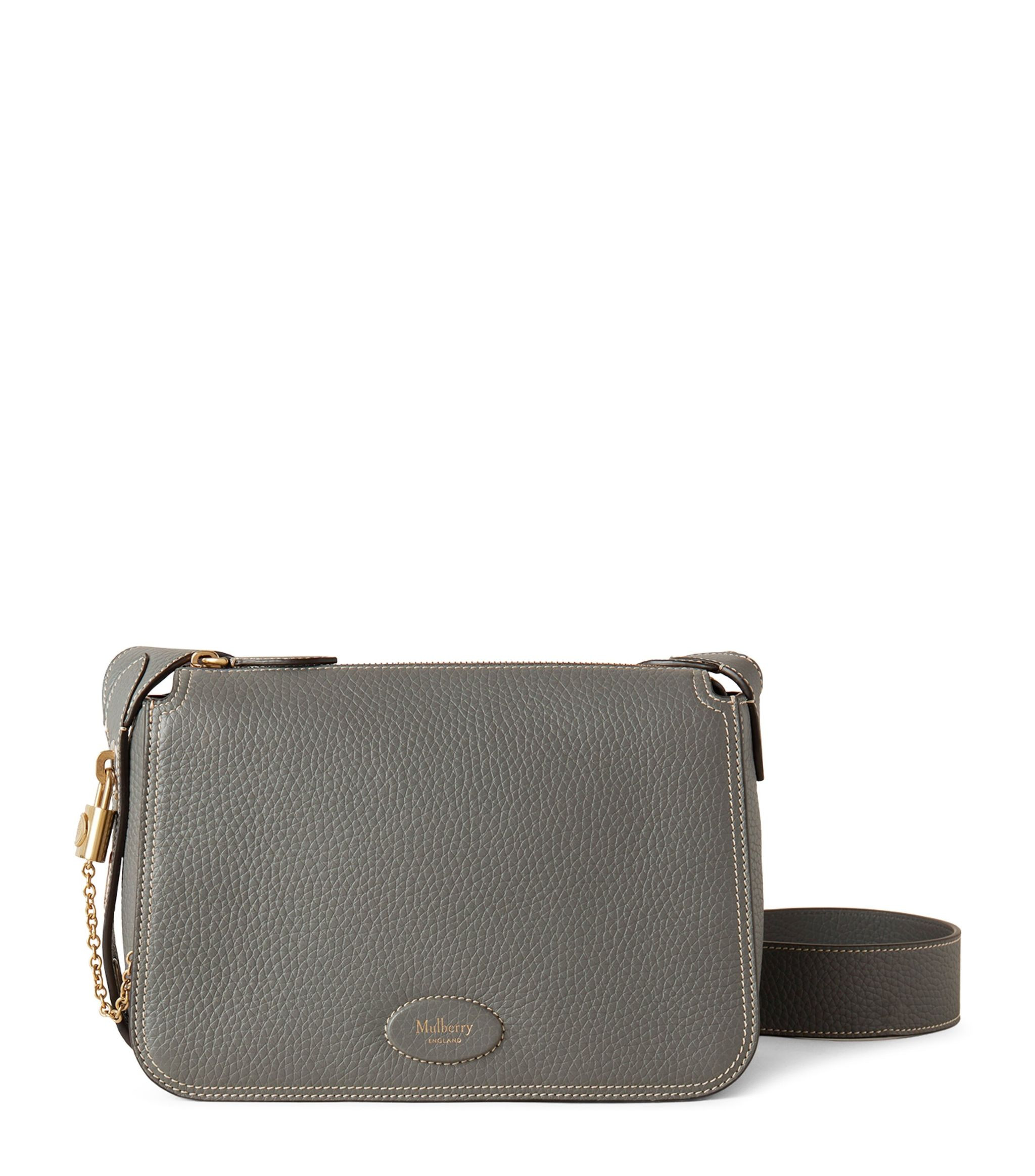 Mulberry Billie Crossbody - Charcoal - Small