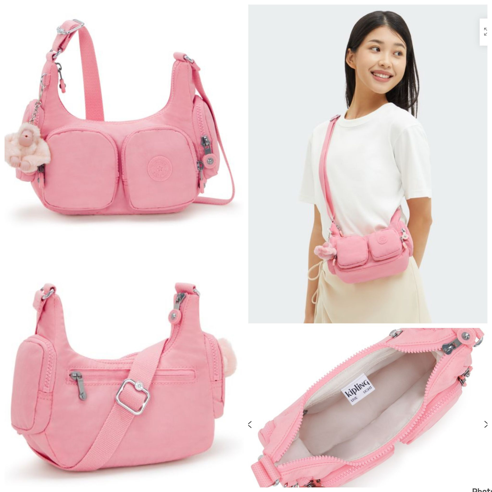 Kipling Crossbody - Enjoyable Blush - Mini