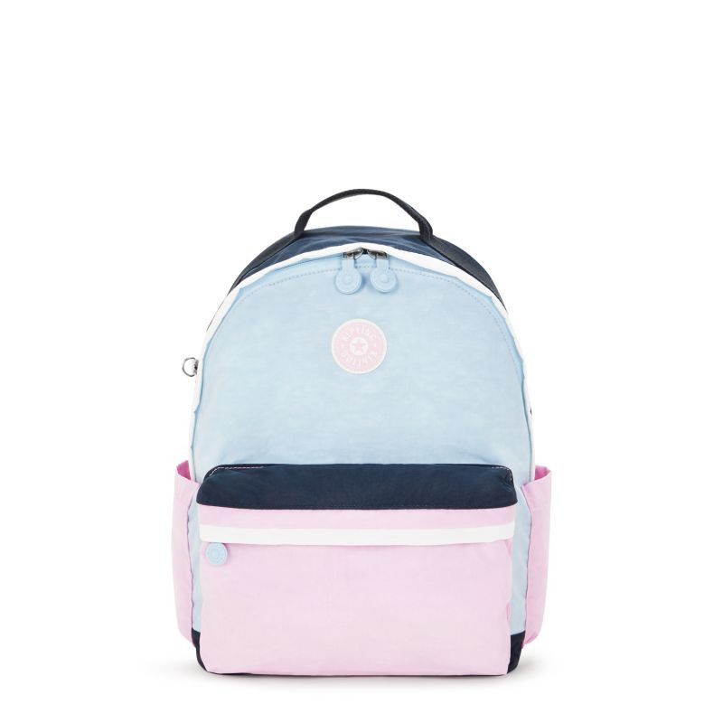 Kipling Damien Backpack - L Pink Bl - Medium