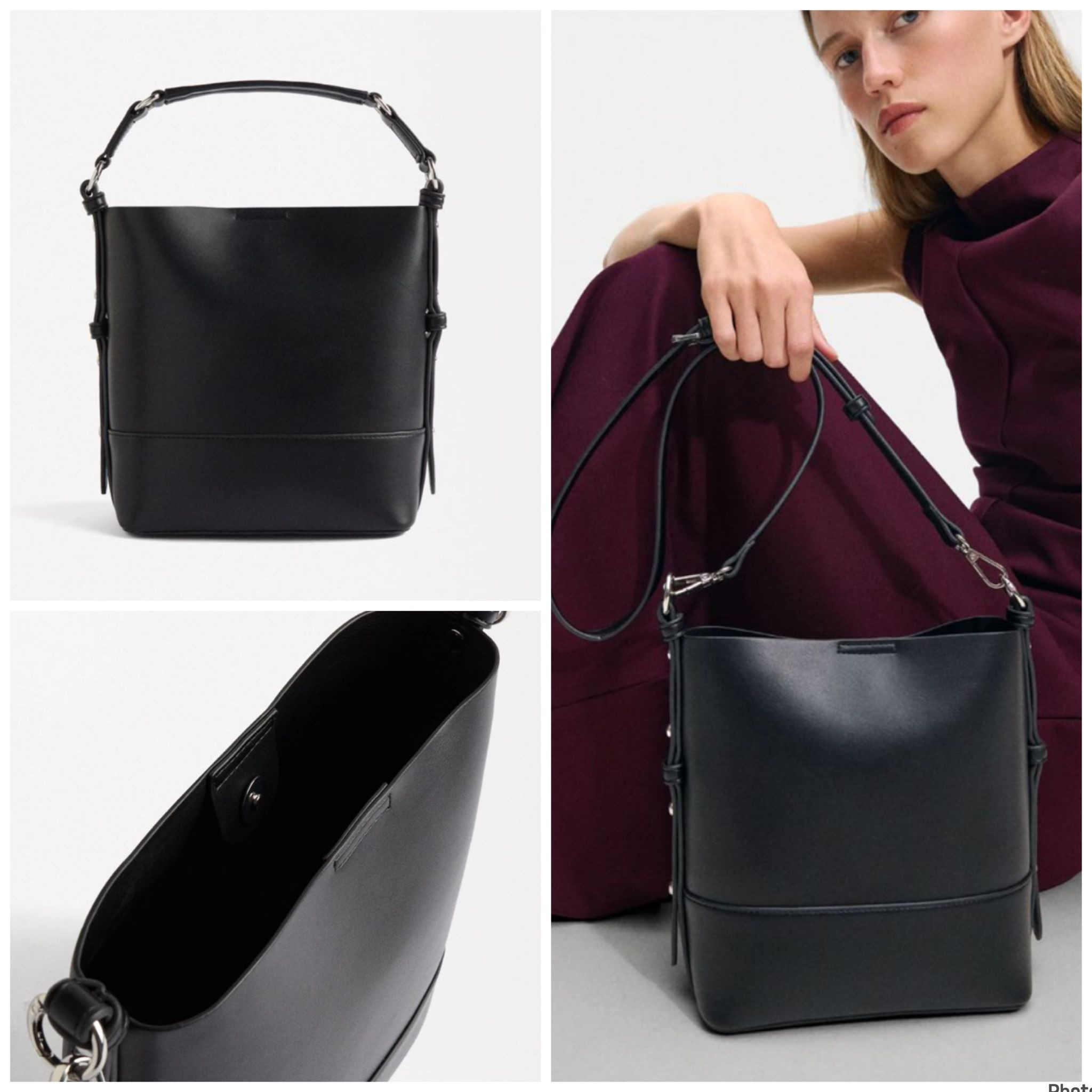 Parfois Handbag - Black - 226369