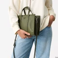 PARFOIS HANDBAG - 219516 KHAKI - ONE SIZE