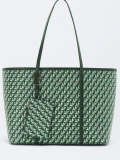 Parfois Handbag - Green Printed - Medium