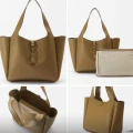 Parfois Tote - 220891 / Khaki - Large