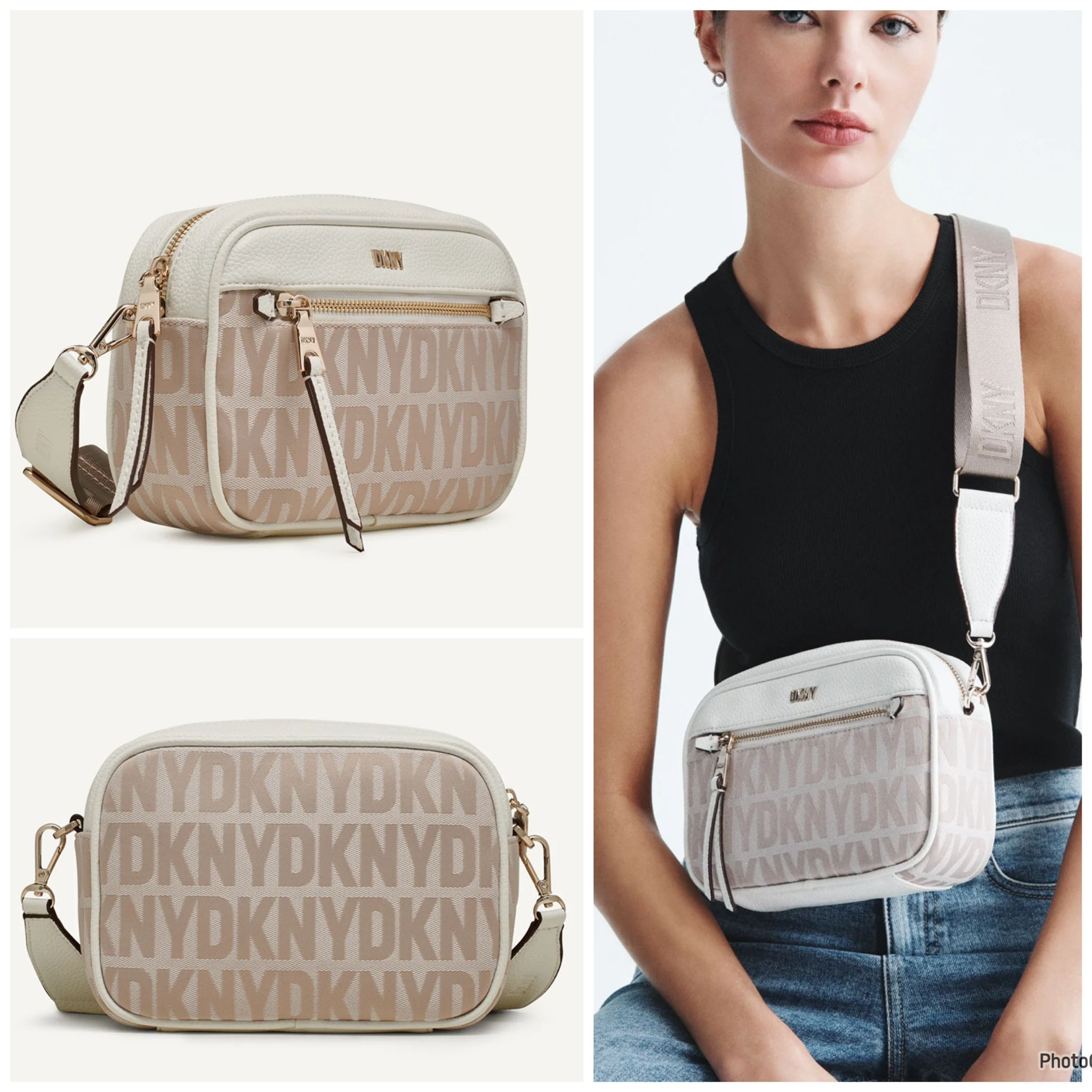 DKNY Zoie Crossbody - HMP MLT/COCNT MLK - R33E2A61 / 20 x 14 x 6 cm