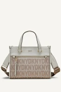 DKNY Zoie Medium Tote With Long Strap- HMP MLT/COCNT MLK - R33A2Z35 / 33 x 24 x 14 cm