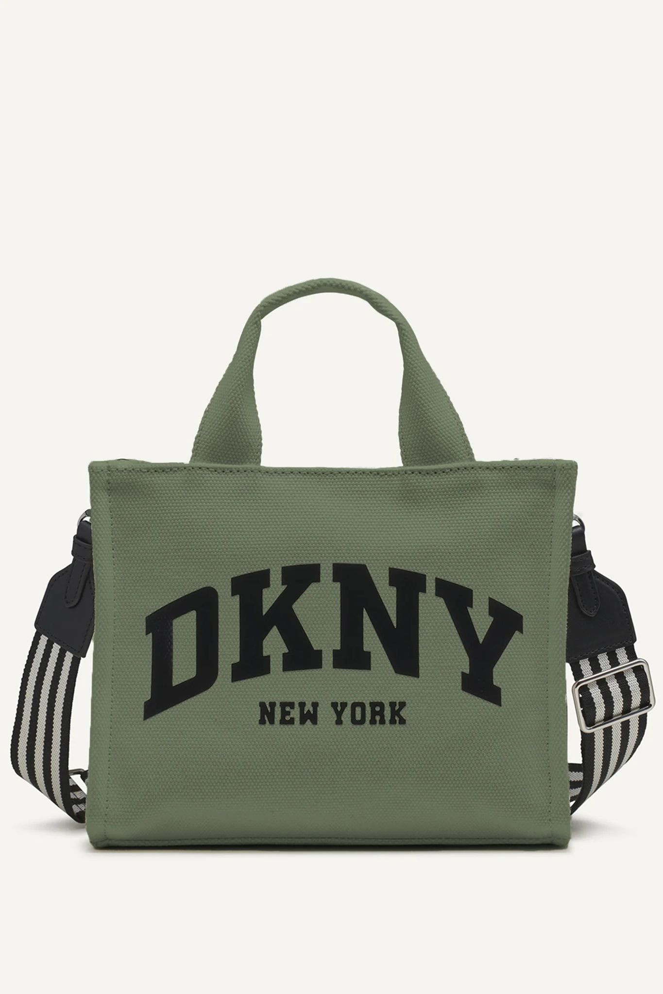 DKNY Hadlee - OLIVE - Medium with long strap 28 x 25 x 15 cm