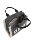 DKNY Hadlee - DK Gray Combo - Small with long strap  25 x 21 x 10 cm