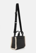 DKNY Hadlee - DK Gray Combo - Small with long strap  25 x 21 x 10 cm