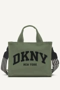 DKNY HADLEE - OLIVE - SMALL WITH LONG STRAP 25 X 21 X 10 CM