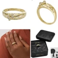 Fossil Disney Ring - JF04626710/ Gold - One Size