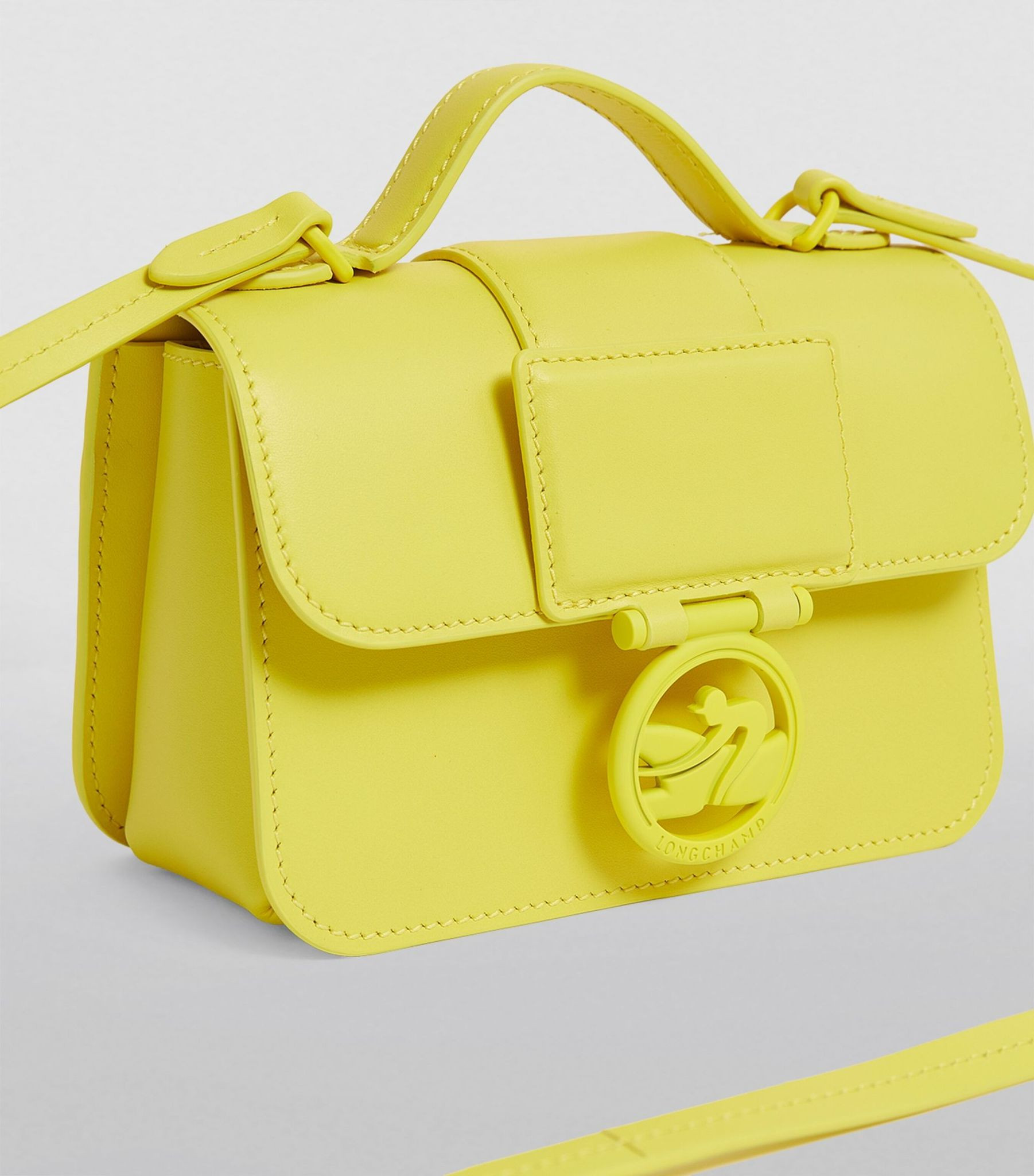 Longchamp Box Trot Crossbody - Lemon - 10180HBW174