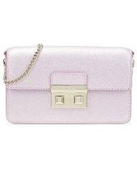 Furla Bella Crossbody - Metal Moonstone - Mini