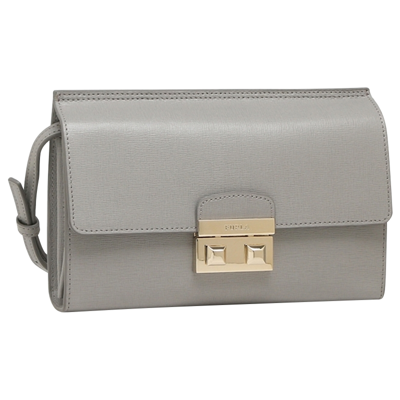 FURLA BELLA CROSSBODY - ONICE / GREY - 1028582