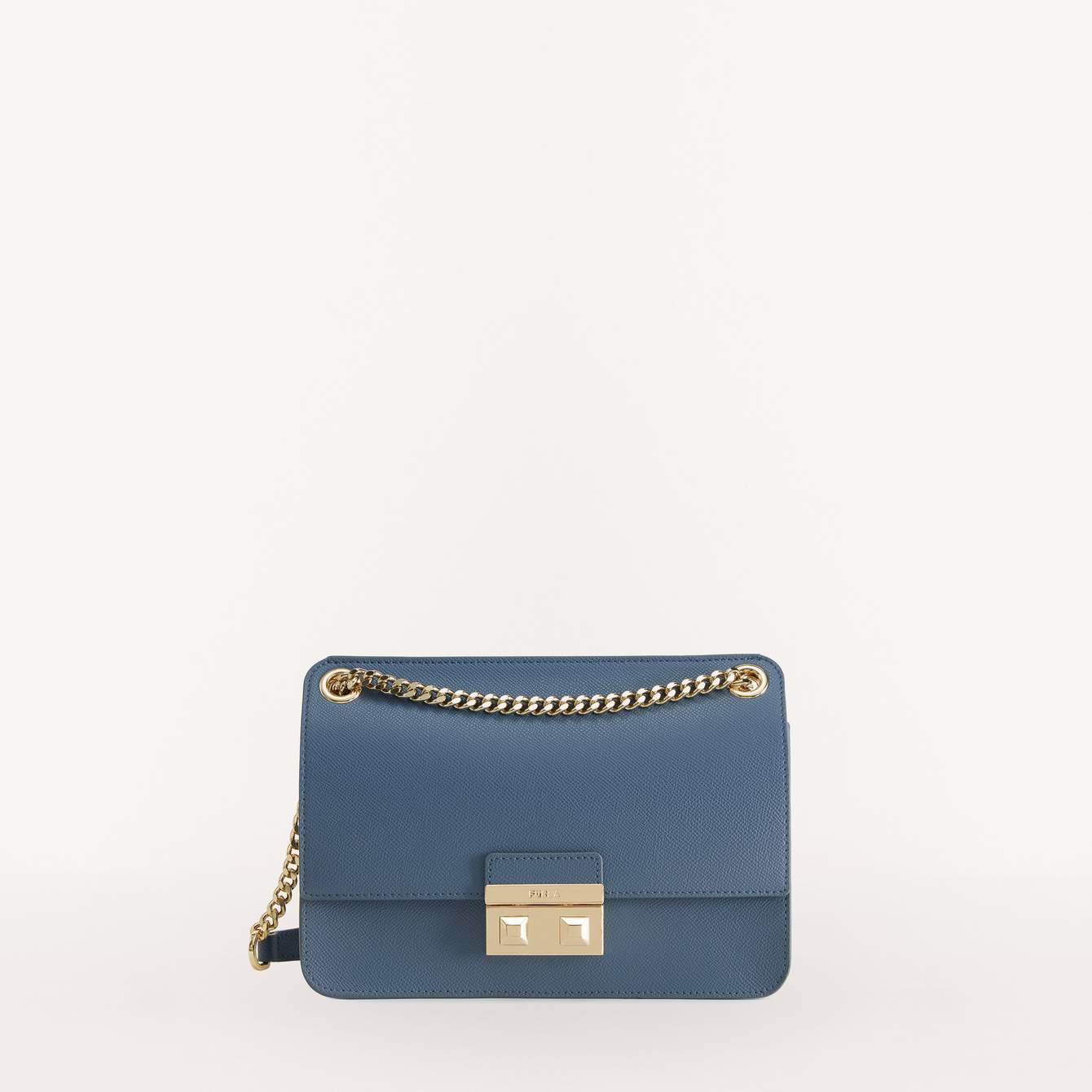 Furla Bella Shoulder/Crossbody - Blu D - Medium