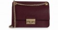 FURLA BELLA CROSSBODY/SHOULDER - BURGUNDY - SMALL