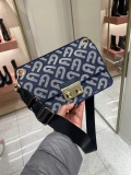 Furla Bella Crossbody - Toni Blu Denim - Medium With Long Strap