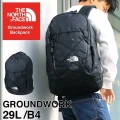 The North Face Groundwork Backpack - Black - NF0A3KX6JK31 / 29 liter