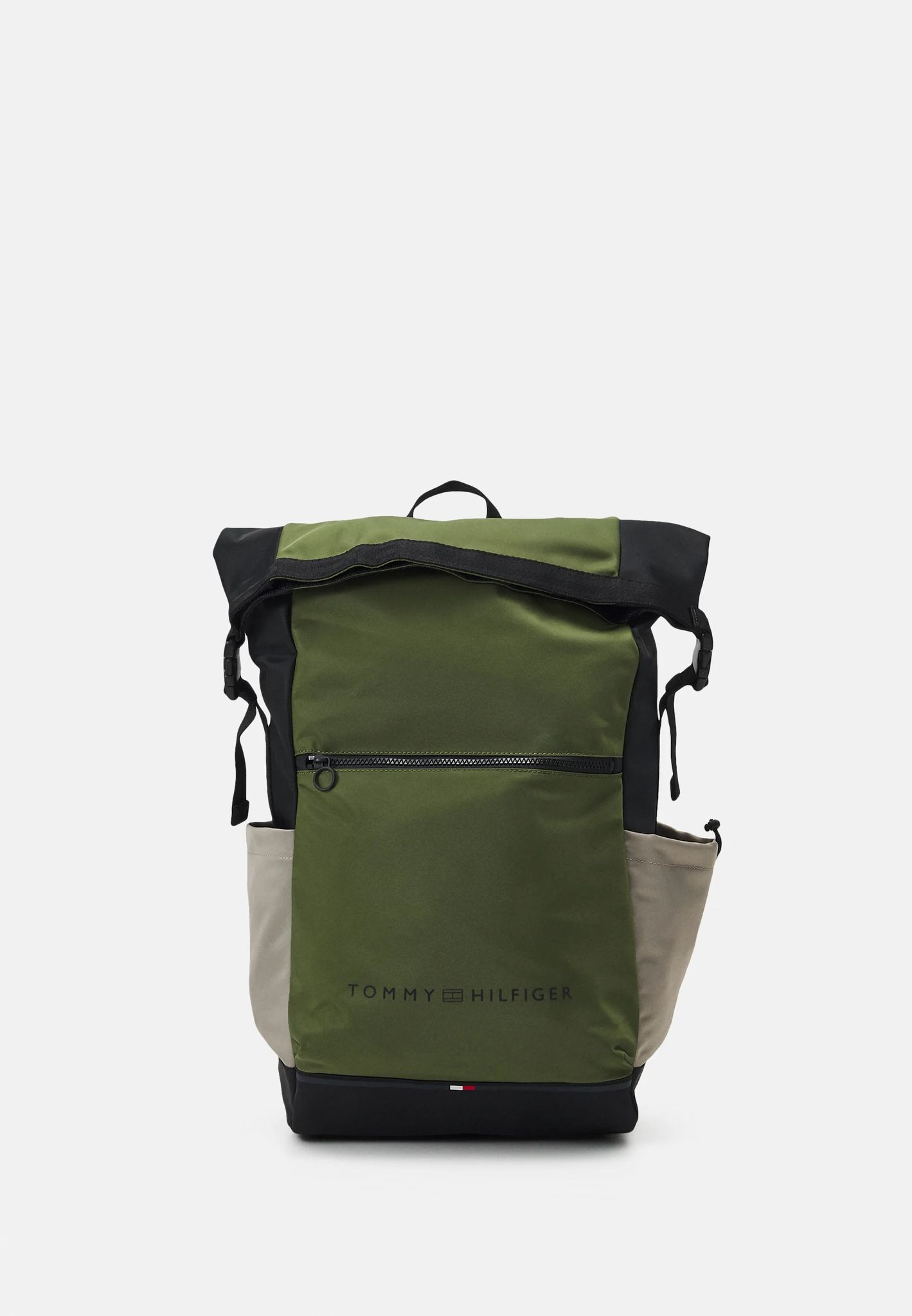 Tommy Hilfiger Urban Essential Roll top Backpack - Mentor Green - Large