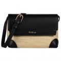 FURLA PIPER CROSSBODY - DESERTO / NERO - SMALL