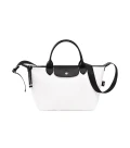 LONGCHAMP ENERGY - WHITE - L1512HSR007 / SMALL WITH LONG STRAP 38 X 22 X 16 CM