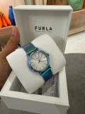 FURLA EASY SHAPE ROUND CASE 32 MM WATCH - MULTICOLOR BLU - ONE SIZE