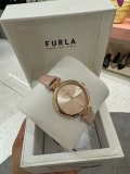 FURLA NEW PIN ROUND CASE 32 MM WATCH - CANDY ROSE - WW00018