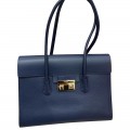 FURLA VTO BELLA TOTE - BLU - MEDIUM