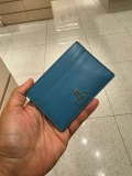 FURLA CAMELIA CARD CASE - TURQOISE - ONE SIZE