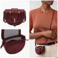 FOSSIL HARWELL CROSSBODY - RED MAHOGANY - ZB1952631 / MINI / 12 X 9 X 5 CM