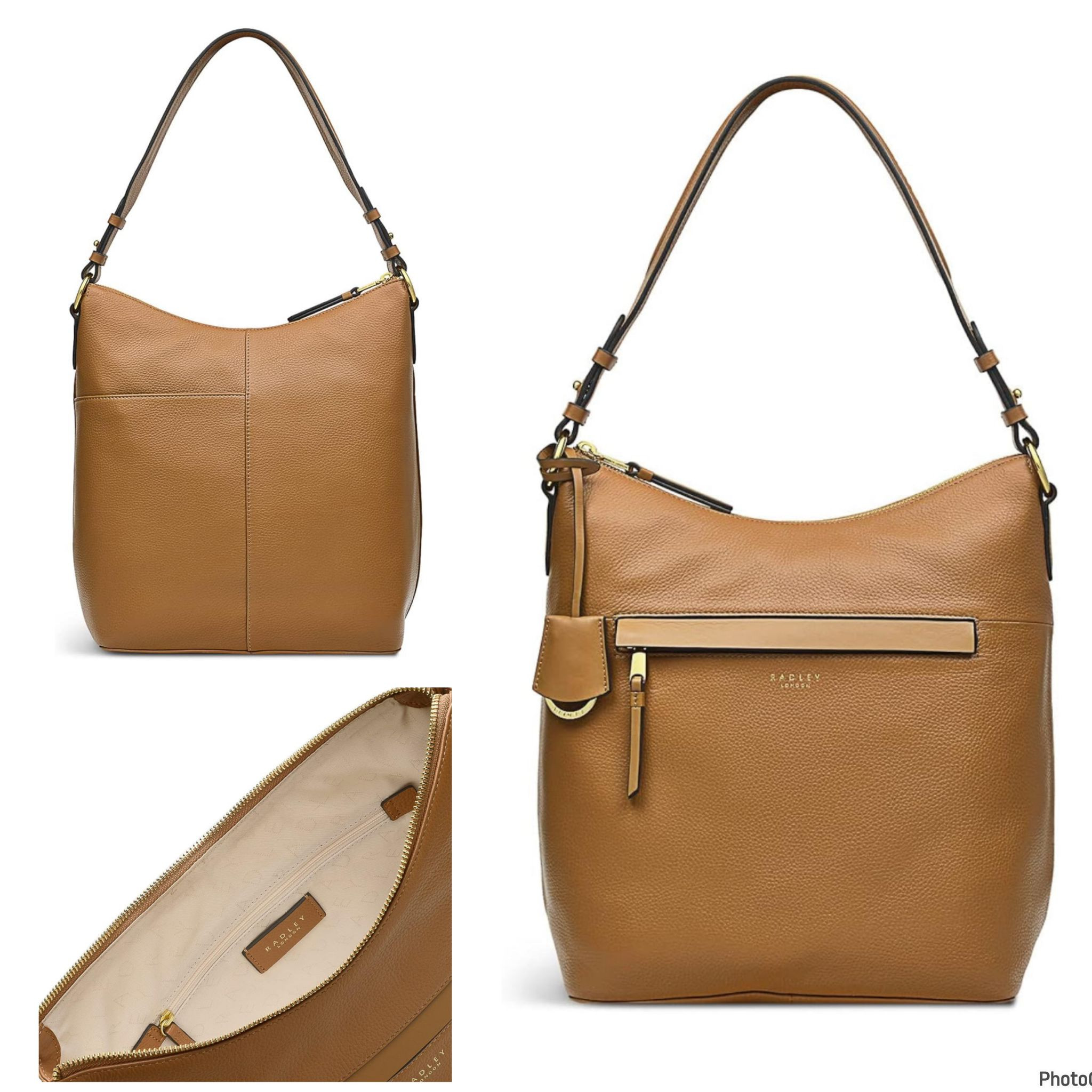 RADLEY Postman Mews Hobo - H7146235 / Caramel - 30 x 30 x 12 cm