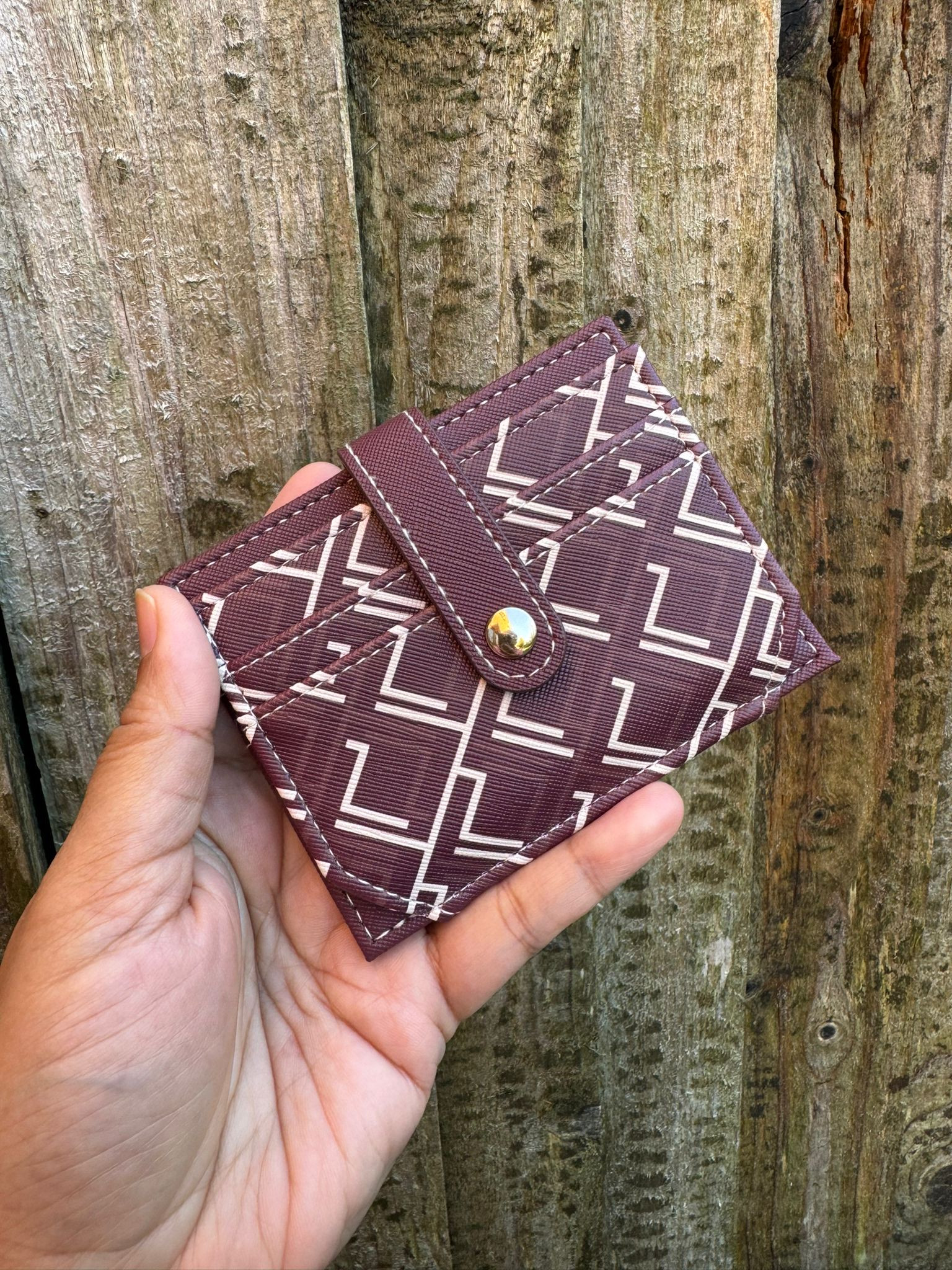 PRIMARK Card Holder - Burgundy - One Size